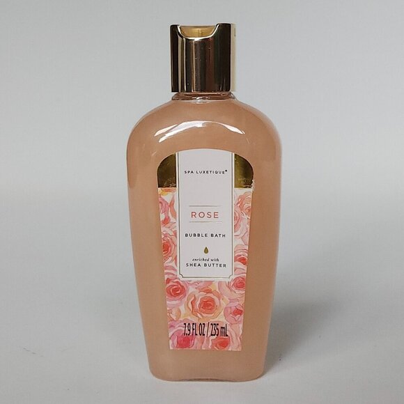 SPA LUXETIQUE Rose Scented Spa Product Lot of 3 Bubble Bath Bath Bomb Bath Salt - Picture 7 of 7